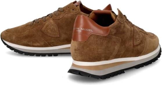 Philippe Model Sneakers Trpx Running Brown Heren