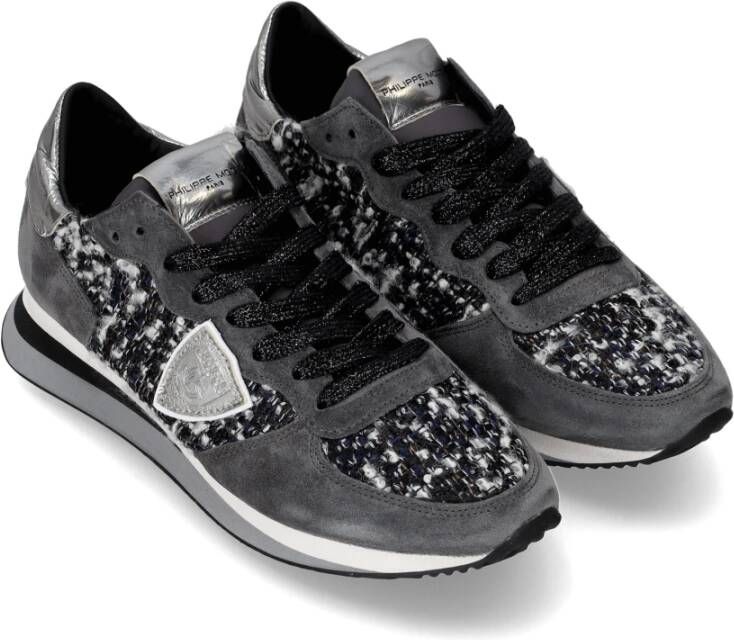 Philippe Model Sneakers Trpx Running Gray Dames