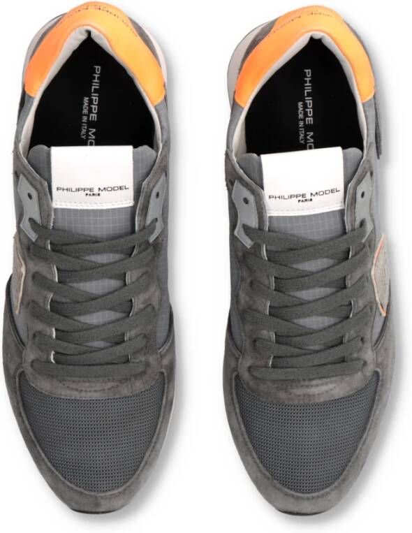 Philippe Model Sneakers Trpx Running Gray Heren