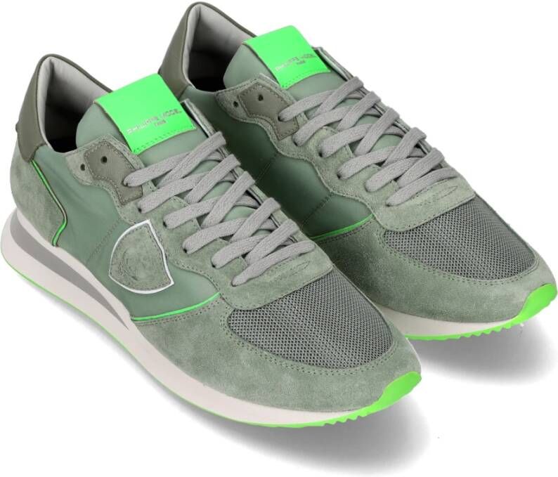 Philippe Model Sneakers Trpx Running Green Heren