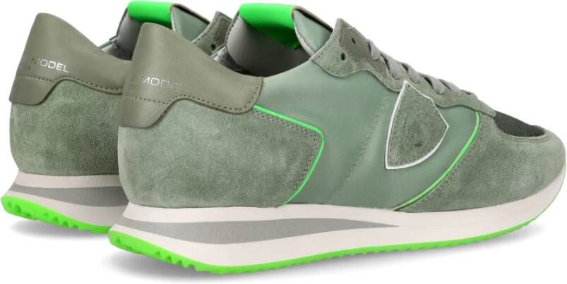 Philippe Model Sneakers Trpx Running Green Heren