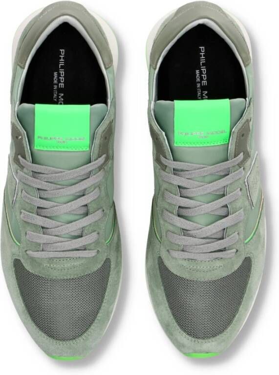 Philippe Model Sneakers Trpx Running Green Heren