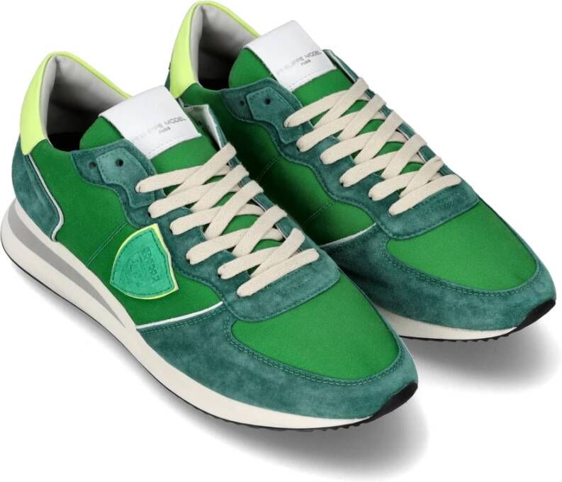 Philippe Model Sneakers Trpx Running Green Heren