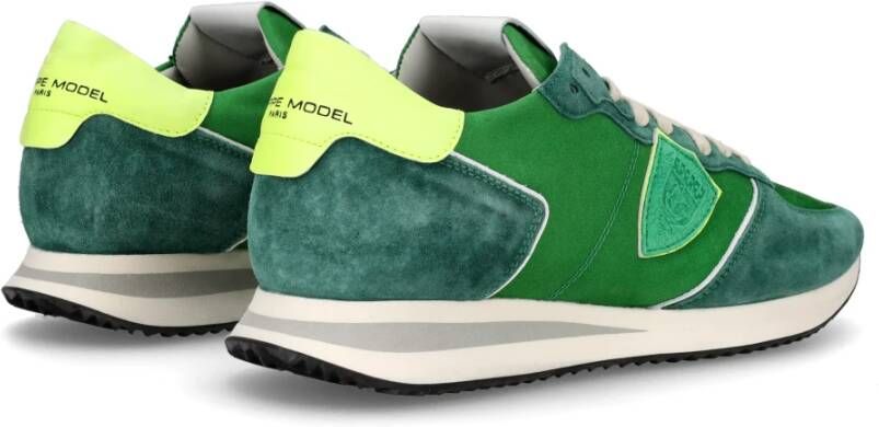 Philippe Model Sneakers Trpx Running Green Heren