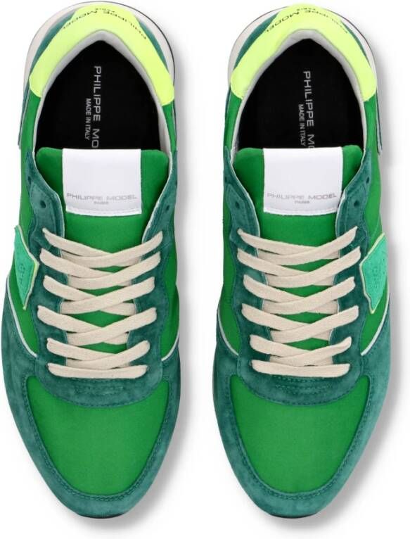 Philippe Model Sneakers Trpx Running Green Heren