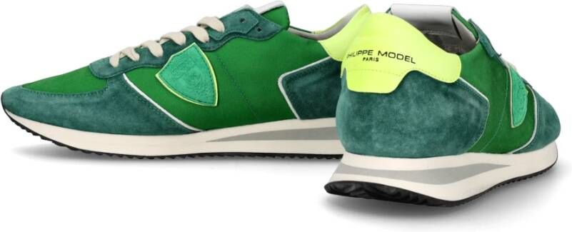 Philippe Model Sneakers Trpx Running Green Heren