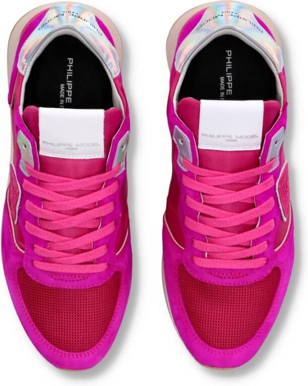 Philippe Model Sneakers Trpx Running Pink Dames