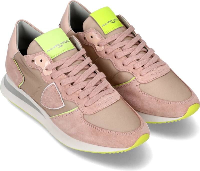 Philippe Model Sneakers Trpx Running Pink Dames