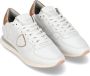 Philippe Model Witte Leren Casual Sneakers Vrouwen White Dames - Thumbnail 2