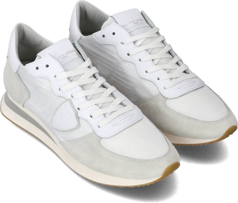 Philippe Model Witte Sneakers voor Mannen en Vrouwen White Heren