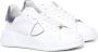 Philippe Model Sneakers van kalfsleer met metallic hiel White Dames - Thumbnail 3