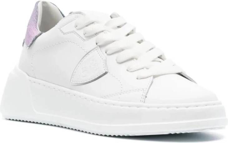 Philippe Model Stijlvolle Sneakers voor Dagelijks Gebruik White Dames