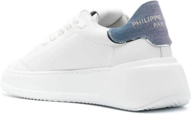 Philippe Model Stijlvolle Sneakers voor Dagelijks Gebruik White Dames