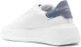 Philippe Model Witte+Lichtblauwe Sneakers met Metallic Accenten White Dames - Thumbnail 18