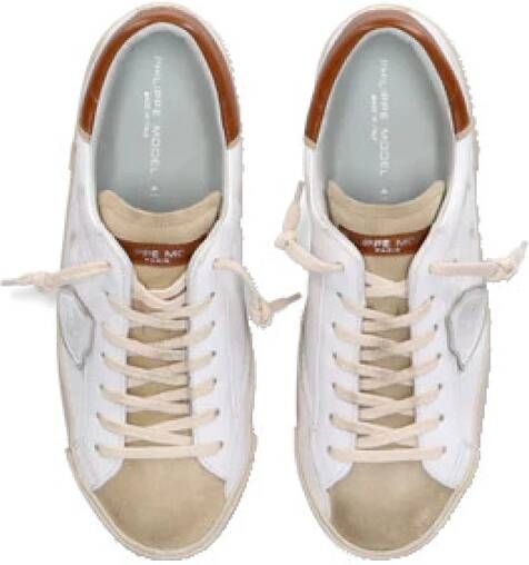 Philippe Model Sneakers White Heren