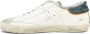 Philippe Model Witte Sneakers Vintage Stijl Leer Multicolor - Thumbnail 13