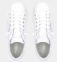 Philippe Model Witte lage top sneakers met verontruste rubberen zool White Dames - Thumbnail 4