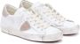 Philippe Model Witte Lage Sneakers van Leer voor Dames White Dames - Thumbnail 7