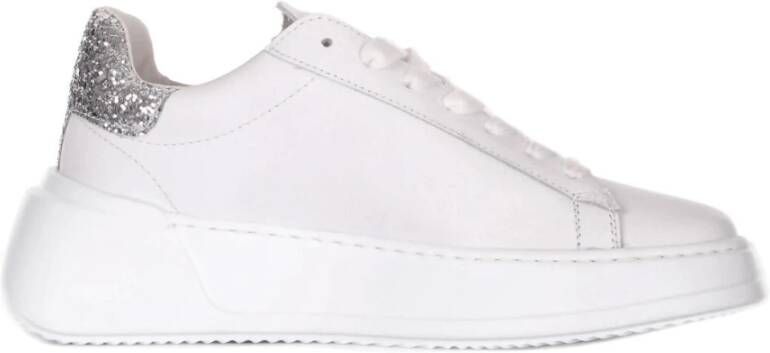 Philippe Model Iconische Leren Sneakers voor Dames Wit Dames