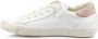 Philippe Model Witte Lage Sneakers van Leer voor Dames White Dames - Thumbnail 10