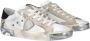 Philippe Model Grijze Sneakers met Vintage Effect en Glitterdetail Grijs Dames - Thumbnail 5