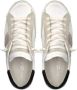 Philippe Model Grijze Sneakers met Vintage Effect en Glitterdetail Grijs Dames - Thumbnail 6