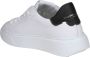 Philippe Model Witte Sneakers met Contrastdetails en Spiegelende Leren Randen White Dames - Thumbnail 3