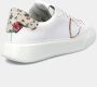 Philippe Model Bloemenprint Leren Mode Sneaker Multicolor Dames - Thumbnail 6