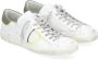 Philippe Model Witte lage top sneakers met verontrustende details White Heren - Thumbnail 5