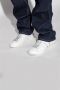 Philippe Model Witte en Blauwe Leren Lage Sneakers White Heren - Thumbnail 6