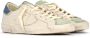 Philippe Model Vintage Leren Sneakers White Heren - Thumbnail 3