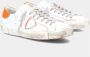 Philippe Model Prsx Leren Sneaker voor Mannen White Heren - Thumbnail 2