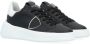 Philippe Model Tres Temple Sneakers: Schone vormen Italiaanse materialen Black Dames - Thumbnail 12