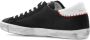 Philippe Model Paris X Leren Sneakers in Zwart en Rood Black Heren - Thumbnail 5