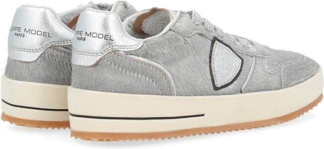 Philippe Model Stijlvolle Lage Damessneakers Gray Dames