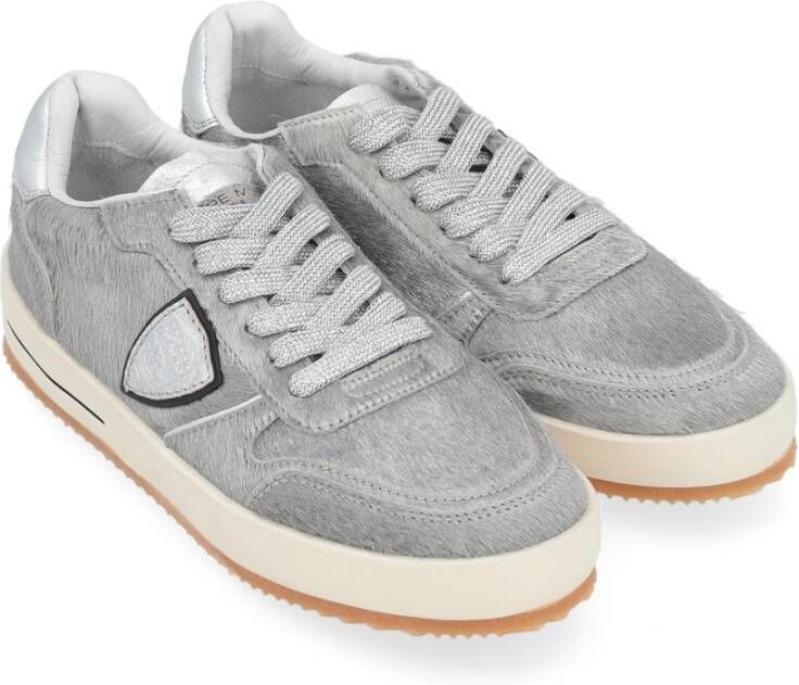 Philippe Model Stijlvolle Lage Damessneakers Gray Dames