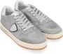 Philippe Model Stijlvolle Lage Damessneakers Gray Dames - Thumbnail 4