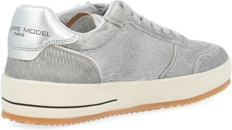 Philippe Model Stijlvolle Lage Damessneakers Gray Dames