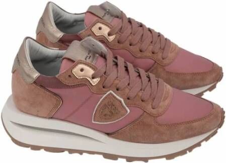 Philippe Model Stijlvolle lage damessneakers Pink Dames