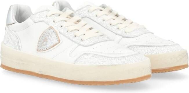 Philippe Model Stijlvolle Lage Damessneakers White Dames