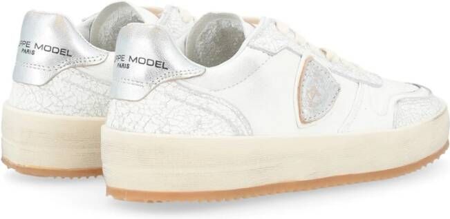 Philippe Model Stijlvolle Lage Damessneakers White Dames