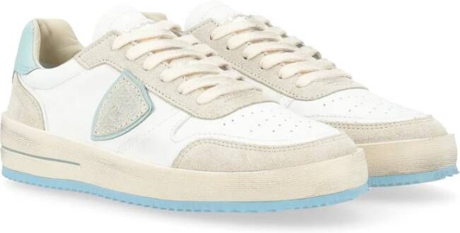 Philippe Model Stijlvolle Lage Damessneakers White Dames