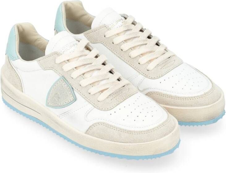 Philippe Model Stijlvolle Lage Damessneakers White Dames