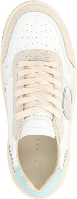 Philippe Model Stijlvolle Lage Damessneakers White Dames