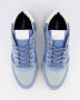 Philippe Model Blauwe Sneakers met Memory Foam Binnenzool Blue Heren - Thumbnail 8