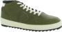 Philippe Model Stijlvolle Mid-Top Schoenen Green Heren - Thumbnail 2