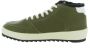 Philippe Model Stijlvolle Mid-Top Schoenen Green Heren - Thumbnail 4