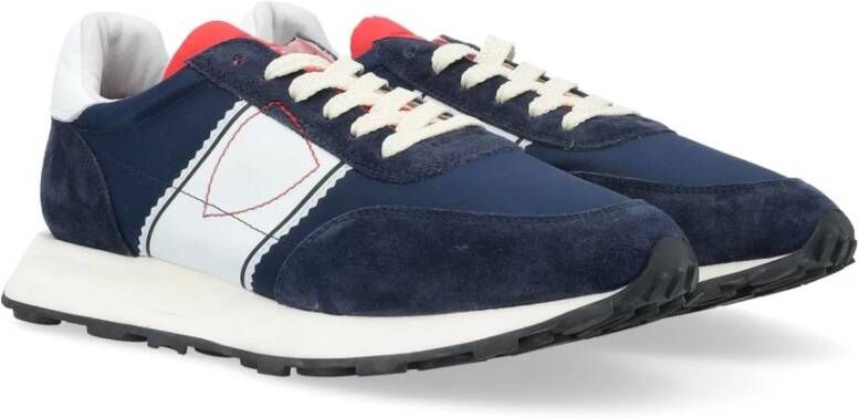 Philippe Model Stijlvolle Sneaker Tour Collectie Blue Heren