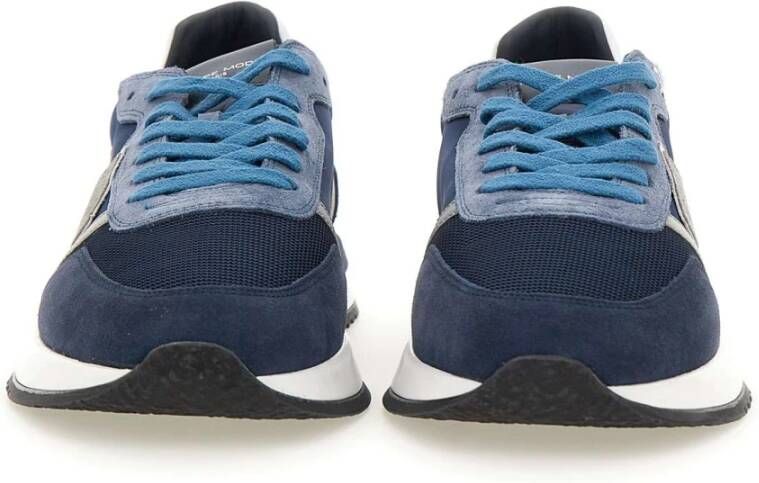 Philippe Model Stijlvolle Sneakers Blue Heren