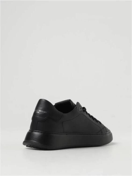 Philippe Model Stijlvolle Sneakers voor Mannen Black Heren